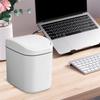 Home Desktop Trash wit Cover Small Table Wastebasket Garbage Can Dustbin Wastebasket Trash Can Dispenser for Bathroom Vanity
