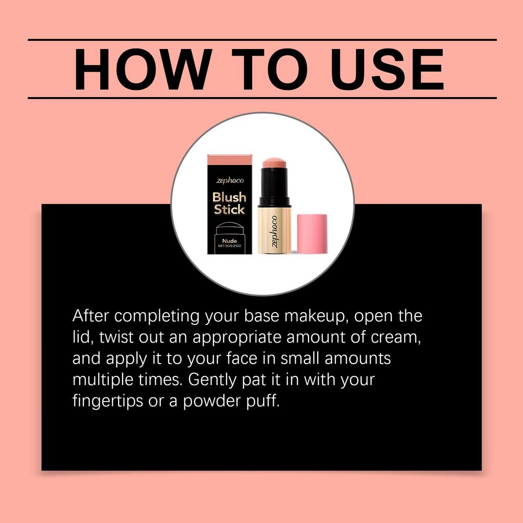 Naked Moisturizing Daily Commute Atmosphere Blush Stick