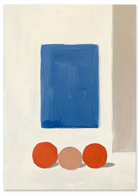 Poster Posters Paintings Shapes Composition