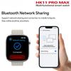 HK11 Pro Max Smart Watch AMOLED AI Robot NFC Compass 2GB Local Album Music Men Women ChatGPT Network Sharing GPS Smartwatch