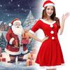Christmas Party Costume For Adults With Velvet Fabric And Sexy Bunny Design For Night Events