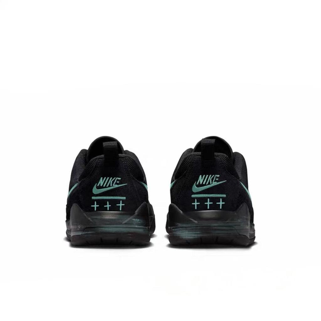 Jordan CMFT Era Red Label Black Ice, Eisblau Swoosh Mesh Low-Top Vintage Basketballschuhe Unisex Minzgrün HJ6777-060 (Team1469-)
