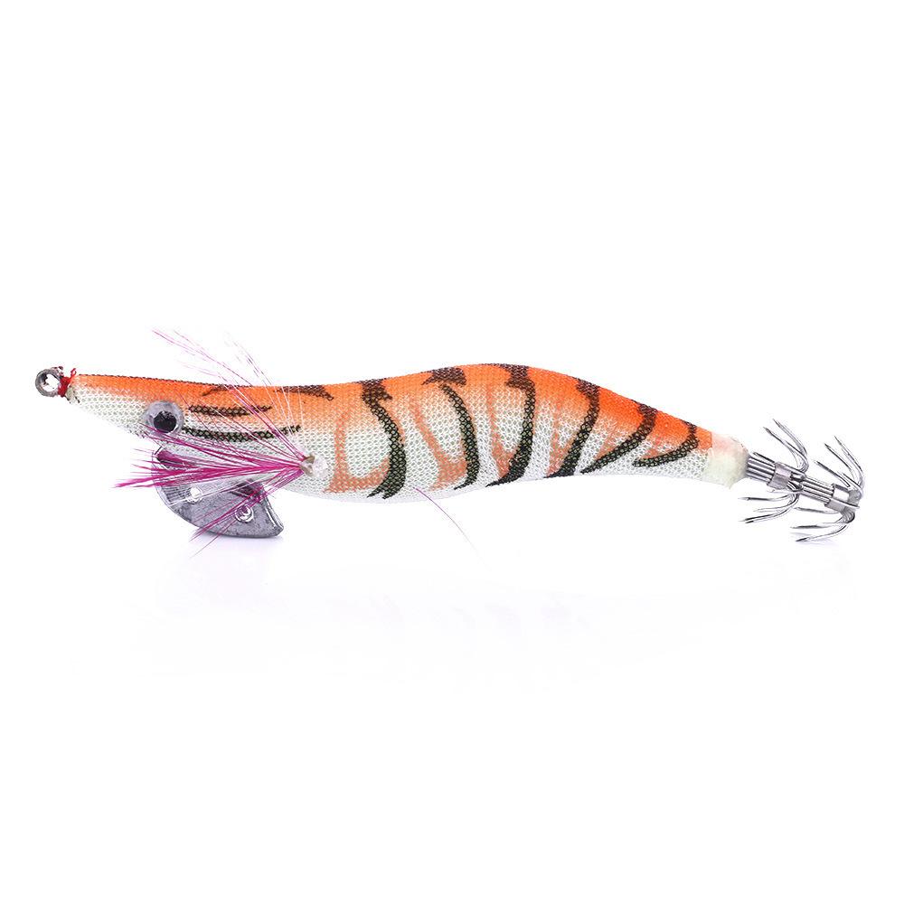 Luminous Wood Shrimp Lure11CM13.5GLong-range sea fishing squid hook, artificial bait, specialized fishing gear for bass