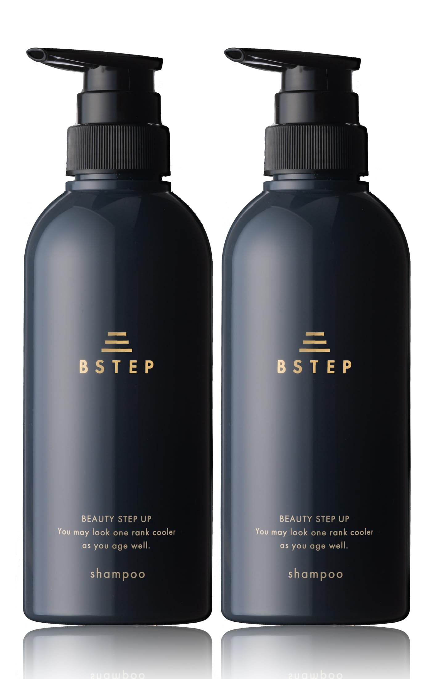 

BSTEP Shampoo Men s Scalp Shampoo [For firm and resilient hair x 400ml] (Set of 2)
