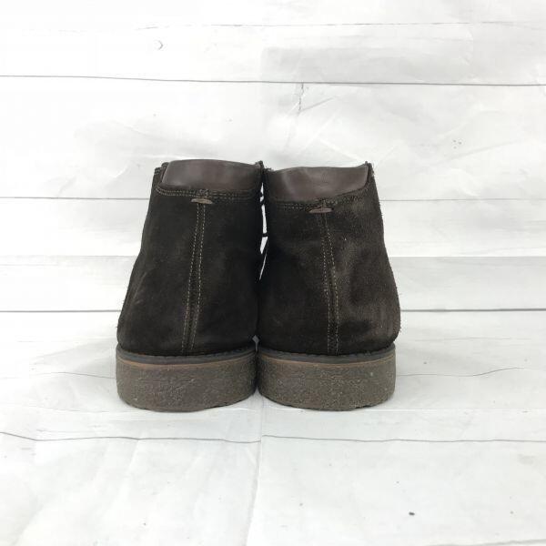 Alfani leather chukka boots 30.0 dark brown suede finish(USED)