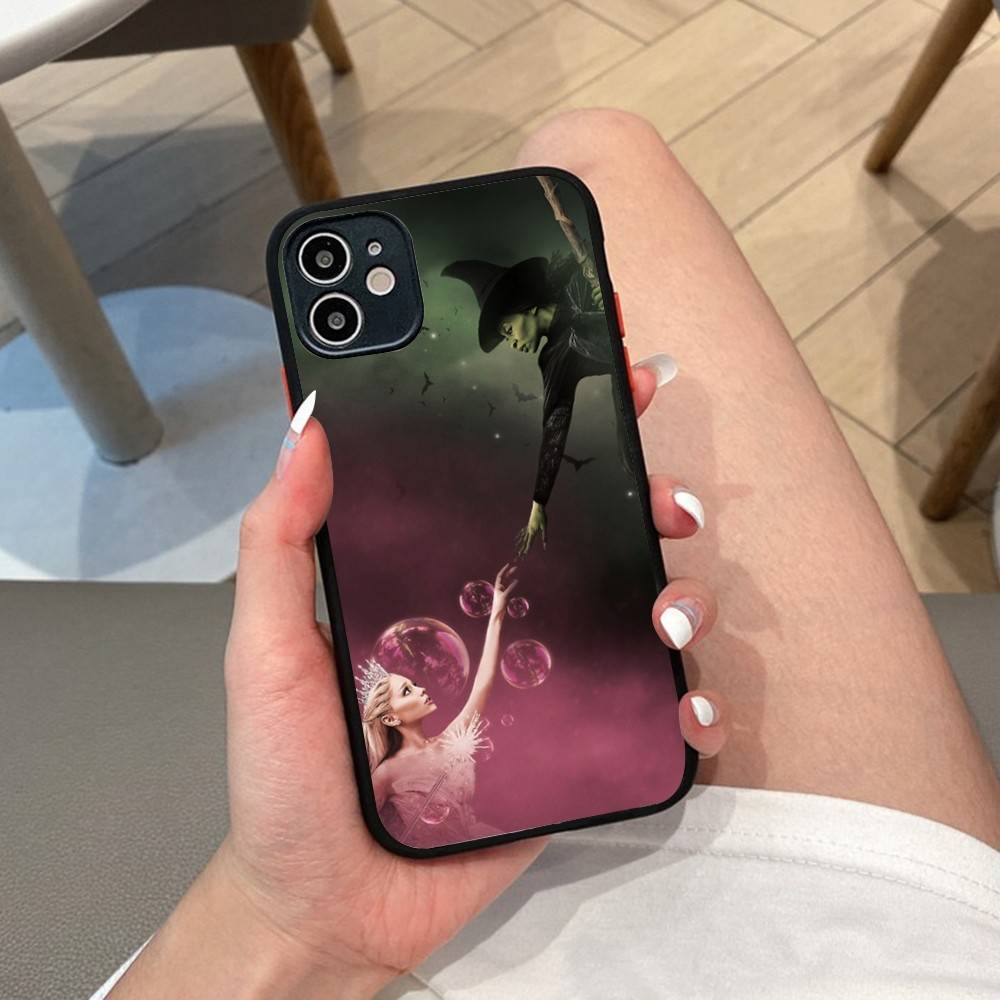 Musical W-Wicked Phone Case For IPhone 14 X XR XS 7 8 Plus 11 12 13 Pro MAX 13mini Matte Shockproof Case