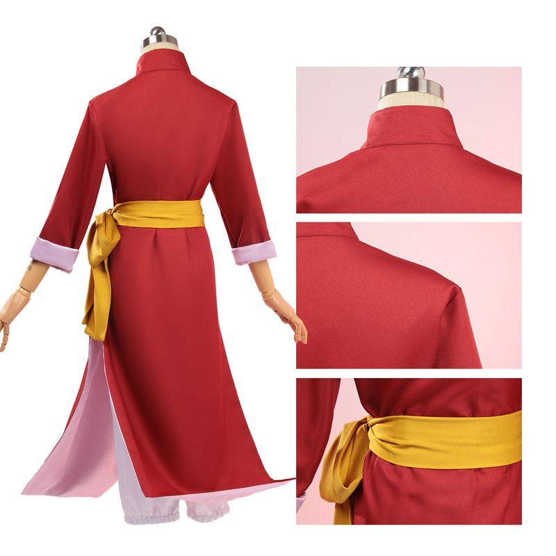 Gintama Kagura Cosplay Costume, Silver Soul: the Final Chapter, Gintama Cosplay Outfit, Tang Suit Practice Uniform