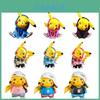 Pikachu Auto Dekoration Camouflage Outfit PVC Actionfigur Modell Kuchen Dekoration