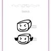 Pre-order TWICE THIS IS FOR Official MD Dahyun Dub Hair Clip Set