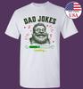 Dad Jokes Loading Santa Graphic Tee Shirt