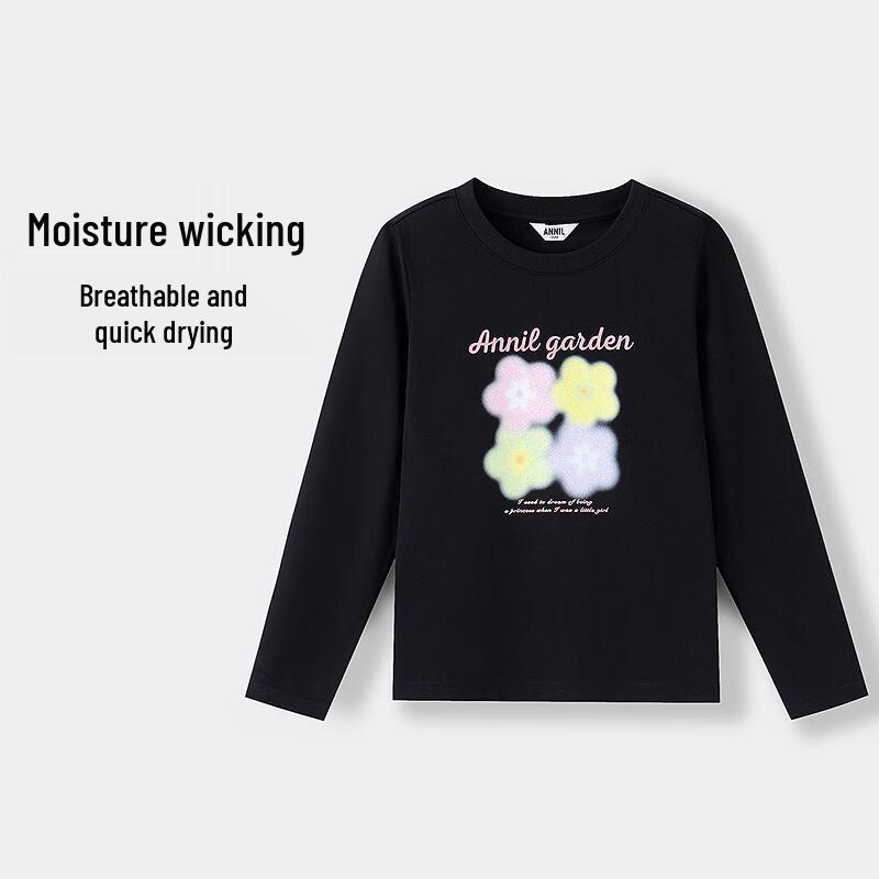 Annil Girls  Pure Cotton Long Sleeve T-Shirt 140