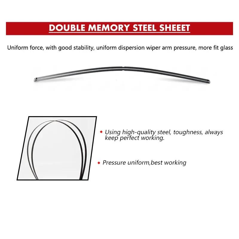 Car Wiper Front Wiper Blade 22"+22" For Chevrolet Silverado 1500 2500 3500 2007-2013 Fit Pinch Tab Arm Windshield Windscreen