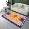 Classic Basketball Court Team Carpet Rug for Playroom Bedroom Living Room Sofa Home Decor,kid Game Area Rug Non-slip Floor Mat