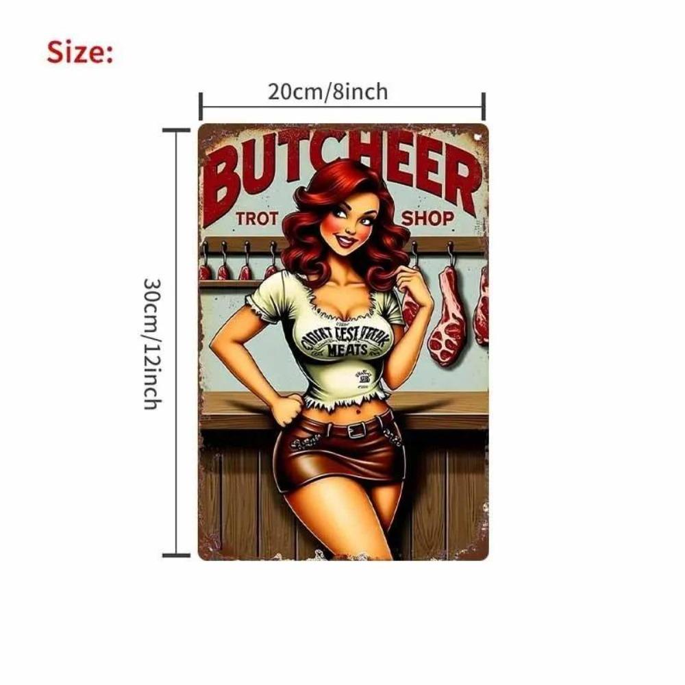 Vintage Metal Tin Sign Wall Decor Home Bar Kitchen Art