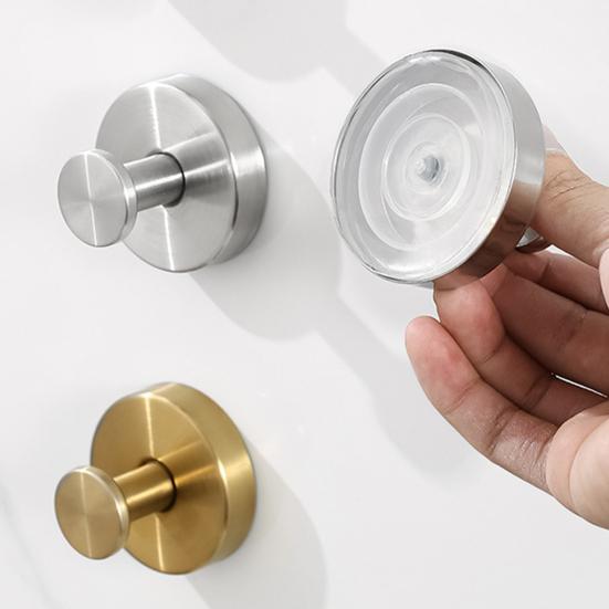 1/2/4Pcs Suction Cup Hooks Strong Load-bearing Simple Installation Bathroom Kitchen Wall Hooks Towel Hangers