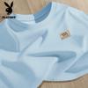 PLAYBOY Men's Ice Silk Quick-Dry Short Sleeve T-Shirt