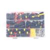 708Pcs 43set 1-6 Pin Way Car Sealed IP68 Waterproof Electrical Wire Connector Plug Kit 12A For Cars Motorbikes Trucks Boats Auto
