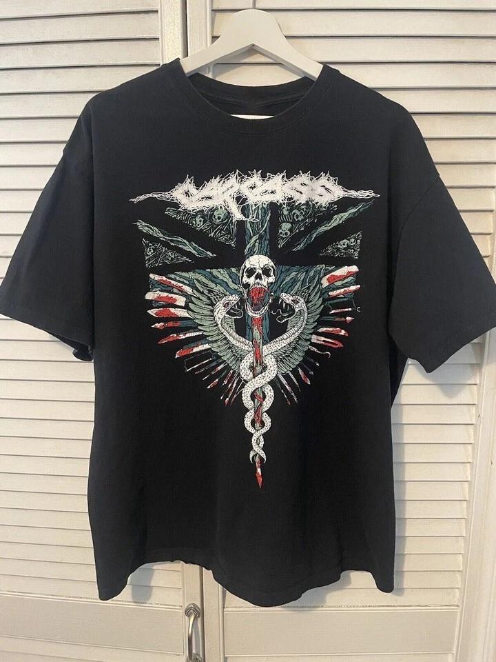 Carcass Medical Snakes Death Shirt Adult Tee S To 2345XL UU930