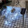 XuanYong Solar Warm White Threaded Bulb String Lights with Remote