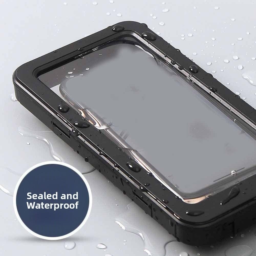 Magnetic Design Smartphone Mount Waterproof Phone Navigation Holder Mountain Bike