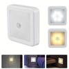 LED Night Light Motion Sensor with LED Light Lamps Night Light Wireless Lamp for Bedside Table Bedroom Bathrooms Corridors Kitchens Wardrobes