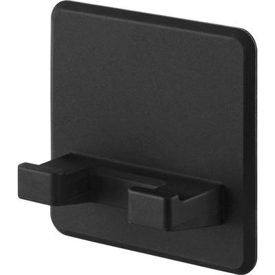 Silicone Suction Shaver Holder Black W6 X D2.5 X H6cm Tower Floating Storage Razor Holder 10301