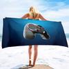 Gamepad Teens Boys Beach Towel,Modern Abstract Sandless Gamer Gaming Microfiber  Towel, Extra Large Adult  Towel