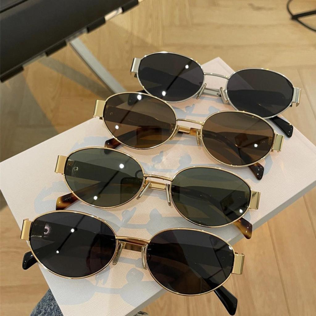 Arc de Triomphe Oval Sunglasses: 2025 French Retro Style for Women