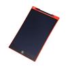 LCD Writing Tablet 10in Full Screen Replaceable Button Battery Red Portable Handwriting Pad for Kids