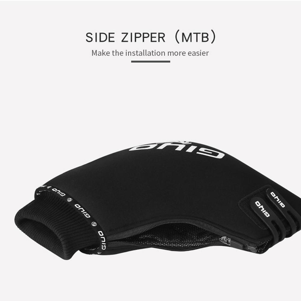 Bicycle Handlebar Gloves Windproof Motorbike Mittens Cold-Proof Handlebar Hand Warmers with Reflective Strap for Cycling Riding