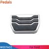 Pedale de mașină din oțel inoxidabil Accelerator Capac pedală de frână pe gaz pentru Ford New Mondeo Edge 2015 - 2017 AT Interior