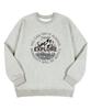 BEMIGHTY Circle Mountain Oversized Brushed Sweatshirt [Black]