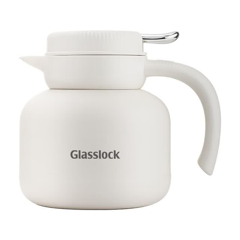 GLASSLOCK Insulated Teapot with Temperature Display