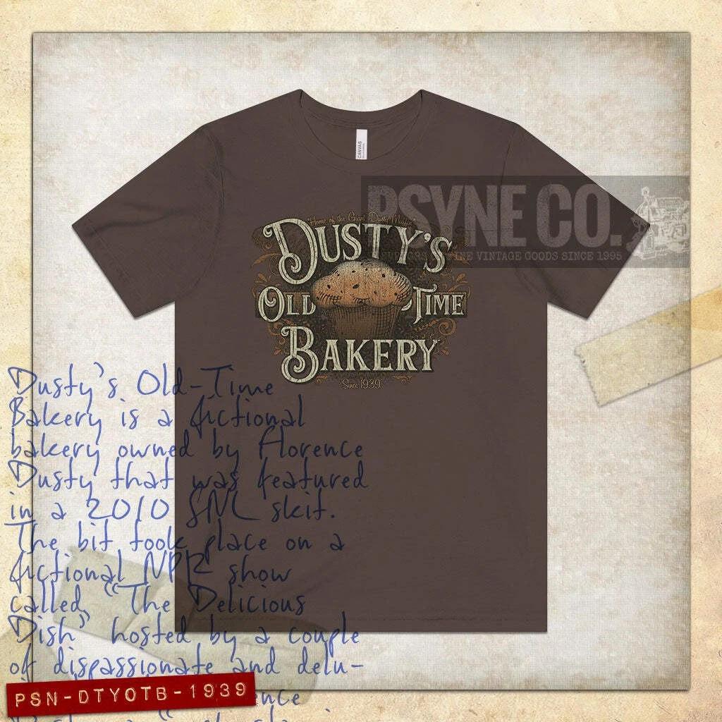 Dusty’s Old-Time Bakery 1939 Vintage Men s T shirt 4XL