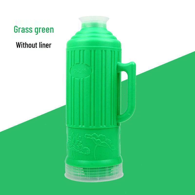 Retro Isolier-Thermoskanne - 2L Warmhaltekanne zum Kochen von Wasser, 5 Pfund Fassungsvermögen
