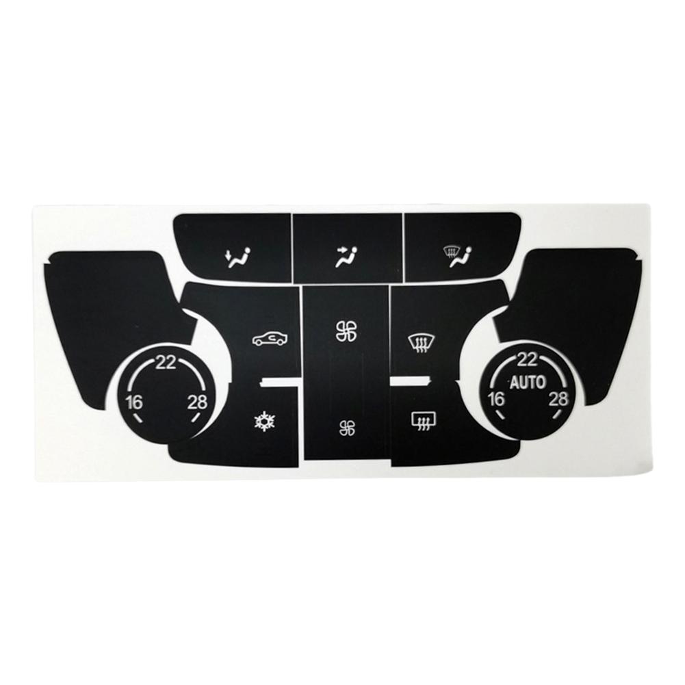 

Улучшите свои впечатления от вождения с помощью набора наклеек для ремонта черных кнопок для Buick Verano AC Climate Control