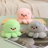 10CM Cute Octopus Plush Pendant Toys Soft Stuffed Sea Animal Doll Kawaii Octopus Keychain Bag Decoration Small Holiday Gifts