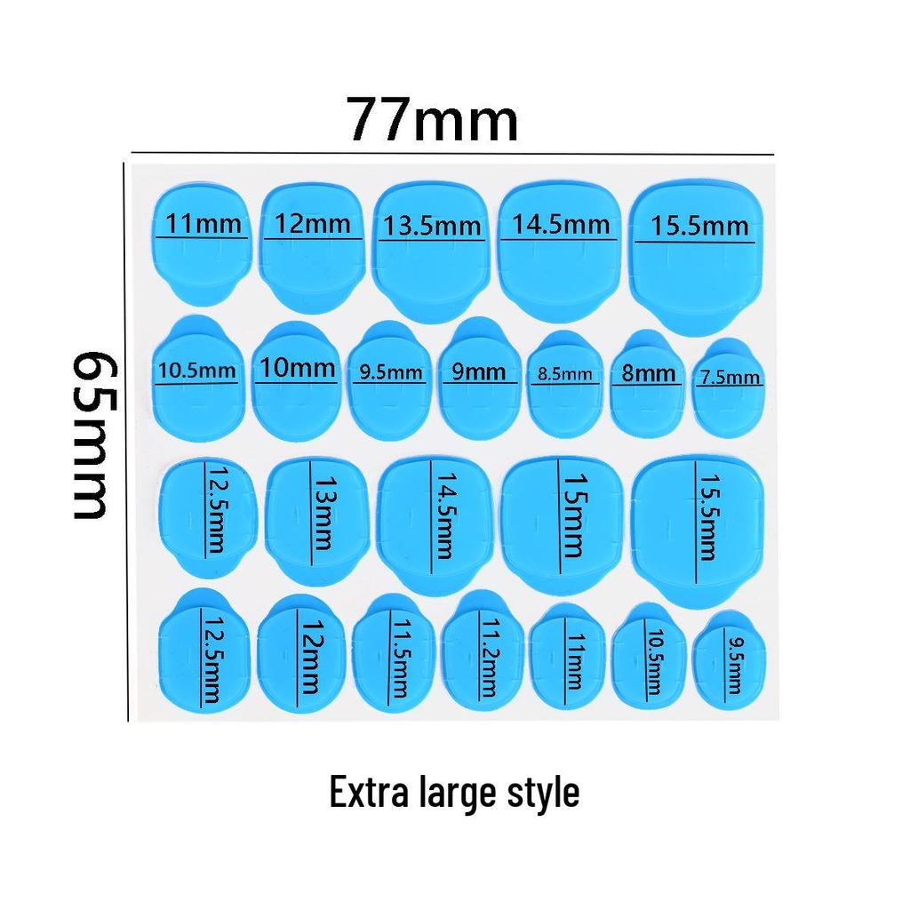 Nuova Colla per Unghie in Gel Polimerico Super Aderente Blu Sogno - Nastro Biadesivo a Lunga Tenuta 15 Giorni