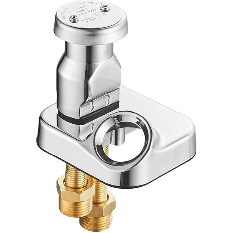 Salon Shampoo Bed Bowl Sink Basin Faucet or Backwash Unit,Shampoo Bowl Faucet with Hose and Shower Spray Head Wash Hair Sprayer,Chrome