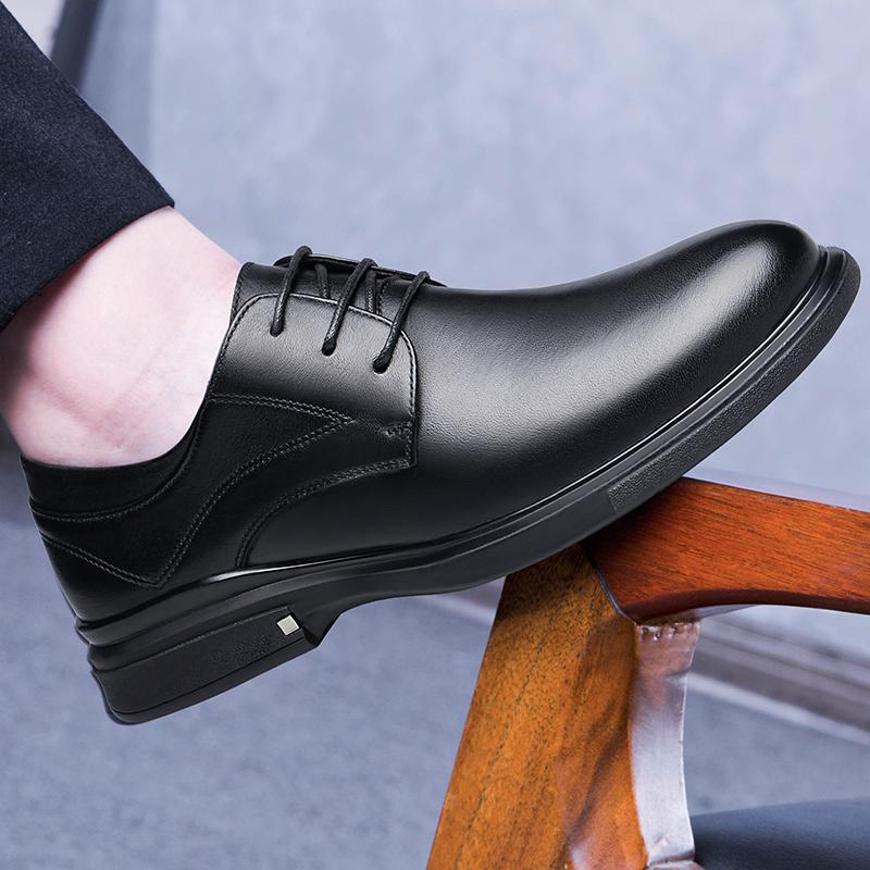 2024 klasické business pánské společenské boty móda elegantní formální svatební boty černé pánské slip on kancelářské boty Oxford pro muže