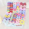 Bowknot Girls Hair Accessories Set Colorful Elastic Hair Ties New Flower Hairpins  Party Dress Up