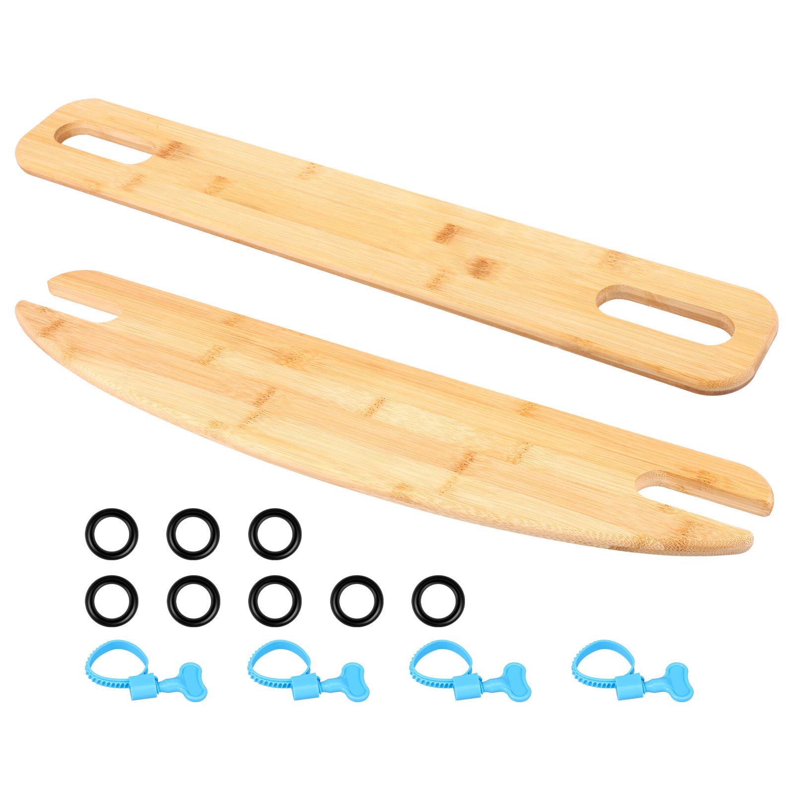 

2 шт. Подставка для ног детского стульчика для кормления Натуральный бамбук Подставка для ног детского сиденья Нескользящие Устойчивые Аксессуары для высокого стульчика Детские Детские вещи