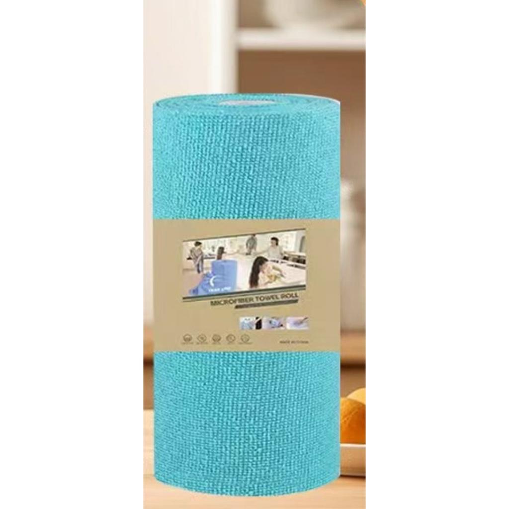 20 Pieces, Towel Roll Cleaning Cloth, Reusable, Kitchen Dishwashing Towel+washing Pad, Universal Dishwashing Cloth, Basic Multifunctional Cleaning