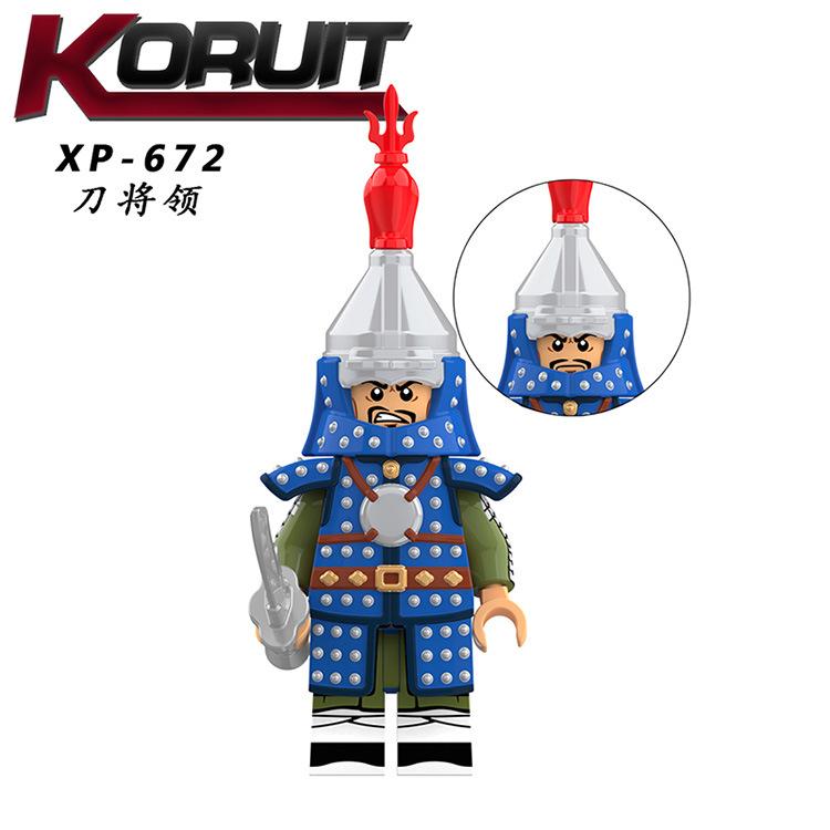 KT1091 Military Series Bagged Minifigure Building Blocks Toy, Tactical Soldier Model, Educational Gift for Kids