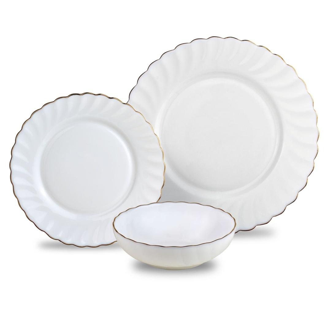 Opal Marigold Dinner Set For 6