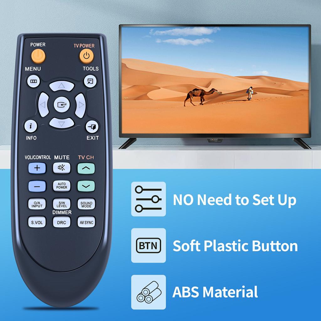 AH59-02196G For Samsung Soundbar Home Cinema System Remote Control 10m Range Infrared Controller