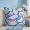 Shells and Conches Cushion Cover Short Plush Soft DoubleSided Printing Pillow Case Cozy Sofa Bedroom Home Decor Gift