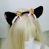 A factory-priced cute olita hairpin plush animal headdress handmade bell cat ear headband