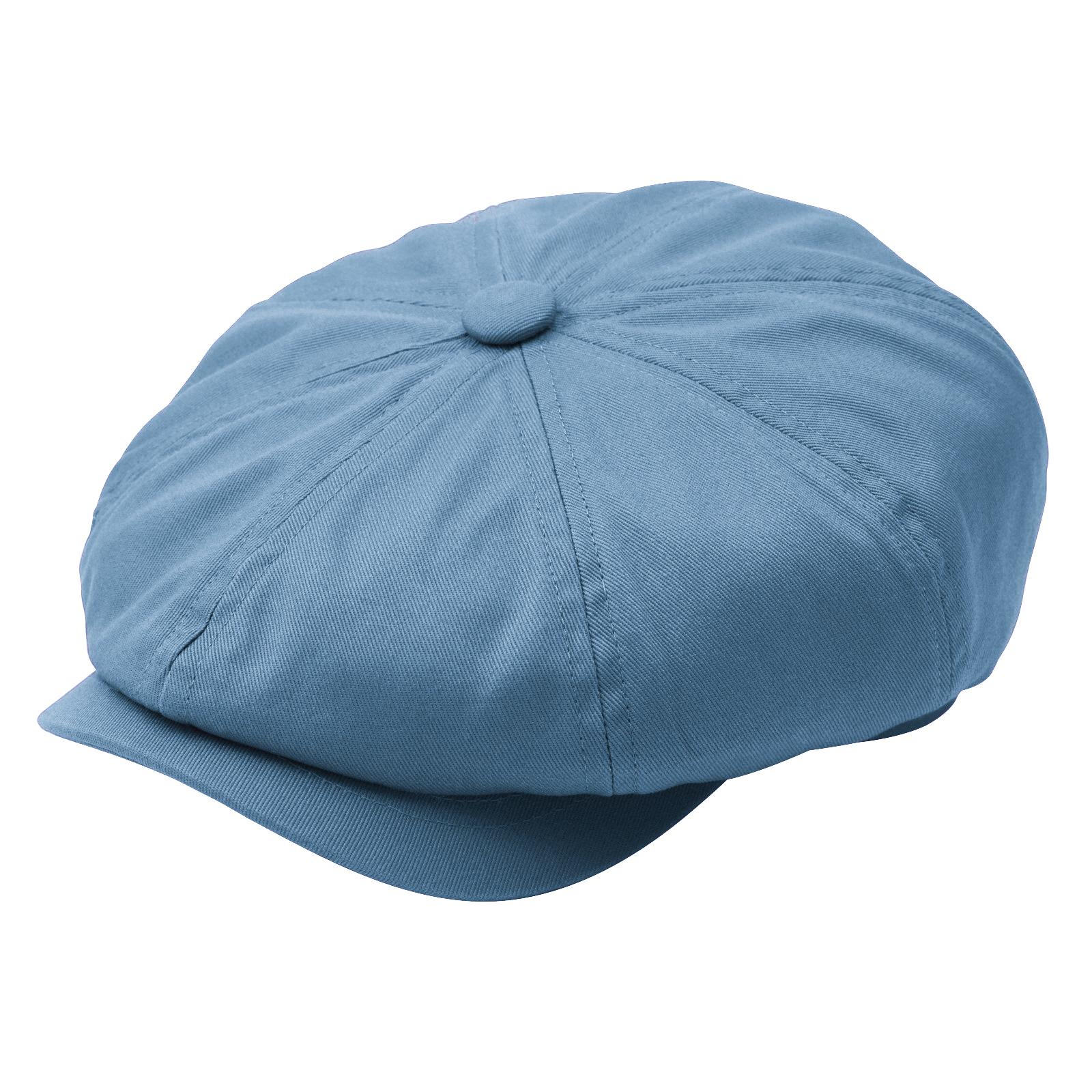 Botvela Newsboy Pet Mannen Twill Katoenen Hoed 8 Panelen Hoed Baker Petten Retro Gatsby Hoeden Casual Merk Pet Cabbie Appel Baret Voor Mannen 63cm
