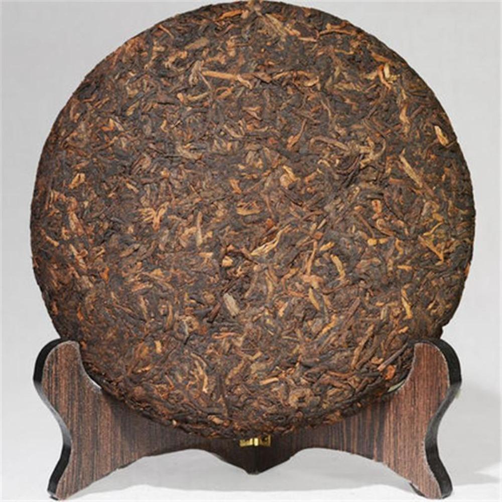357g Pu-erh Ripe Tea Cake, Original Shu Puer Fermented Tea, Premium Chinese Dark Tea